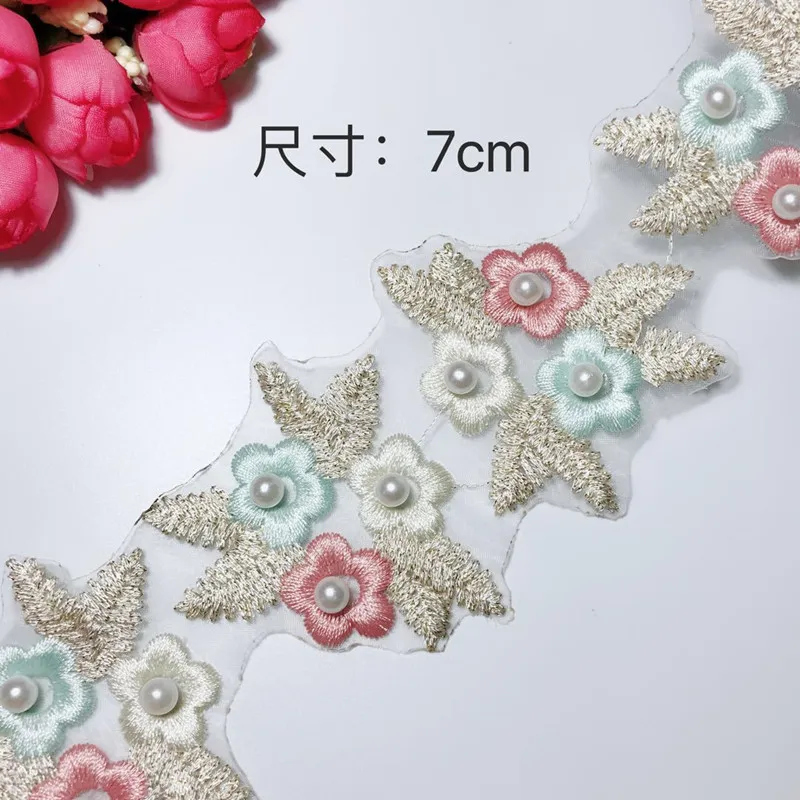 beaded lace trim