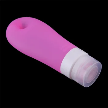 

Top Quality 90ml Portable Mini Silicone Bottle Travel Lotion Points Shampoo Container