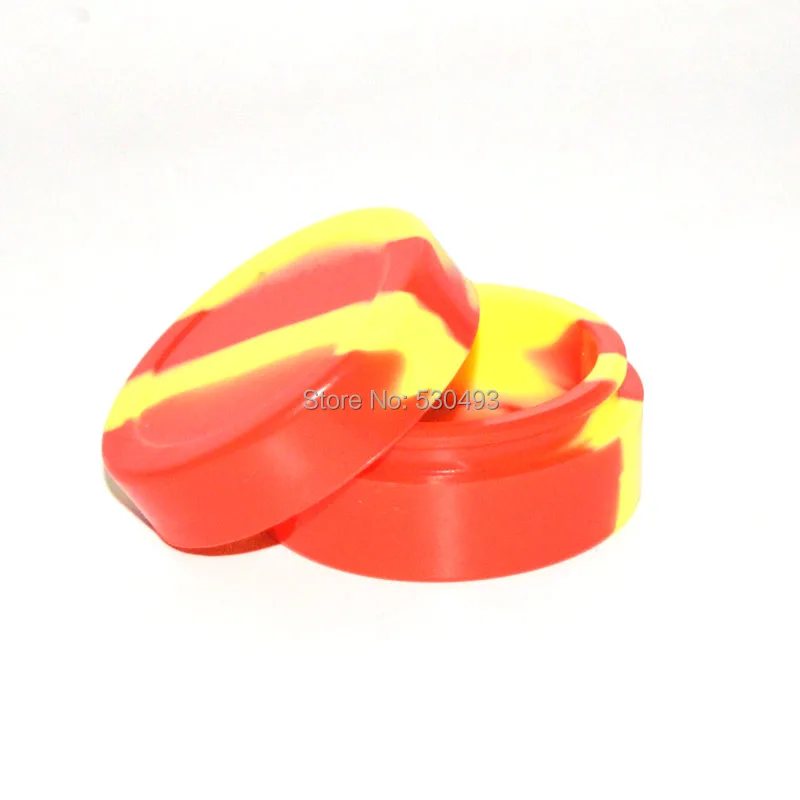 30 шт. 22 мл восковые сухие баночки для трав круглой формы, силиконовый контейнер, не Одноцветный цвет, чистый цвет, для электронной сигареты, воск, контейнер для воска