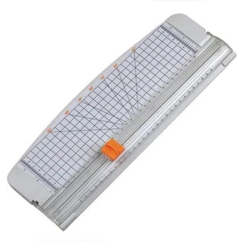 

BLEL Hot JIELISI 12" A4 Paper Cutter Trimmer White with Multi-function Automatic Security Safeguard When Cutting