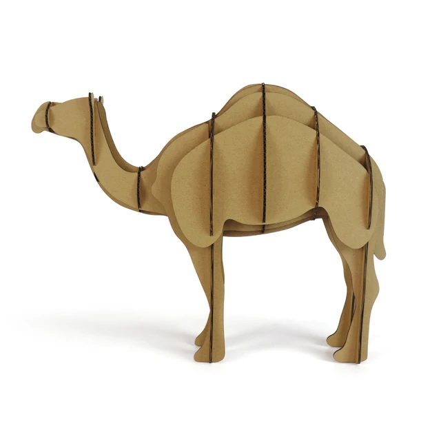 Buy 3d Puzzle Camel Toys for Children DIY Cardboard