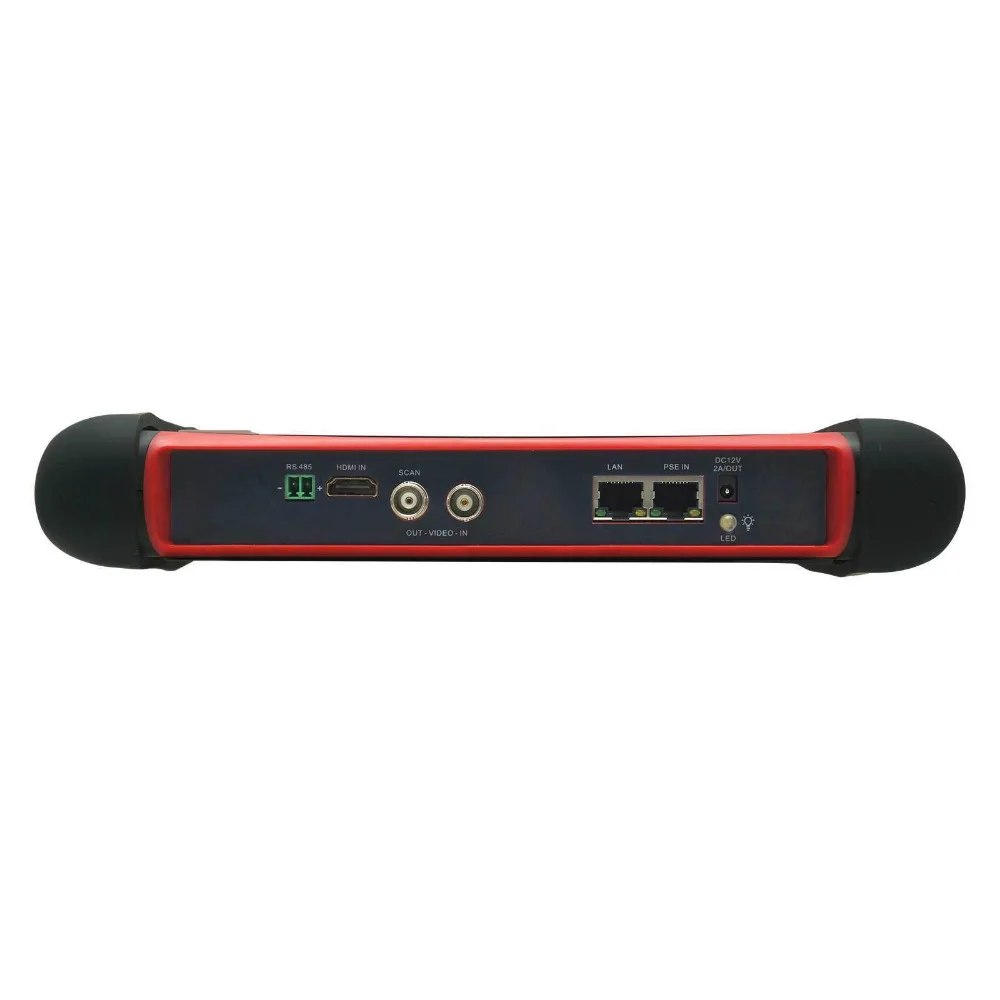  7 Inch H.265 4K IP CCTV Tester Monitor IP CVBS Camera Tester ONVIF WIFI HDMI Input POE 48V 12V Outp
