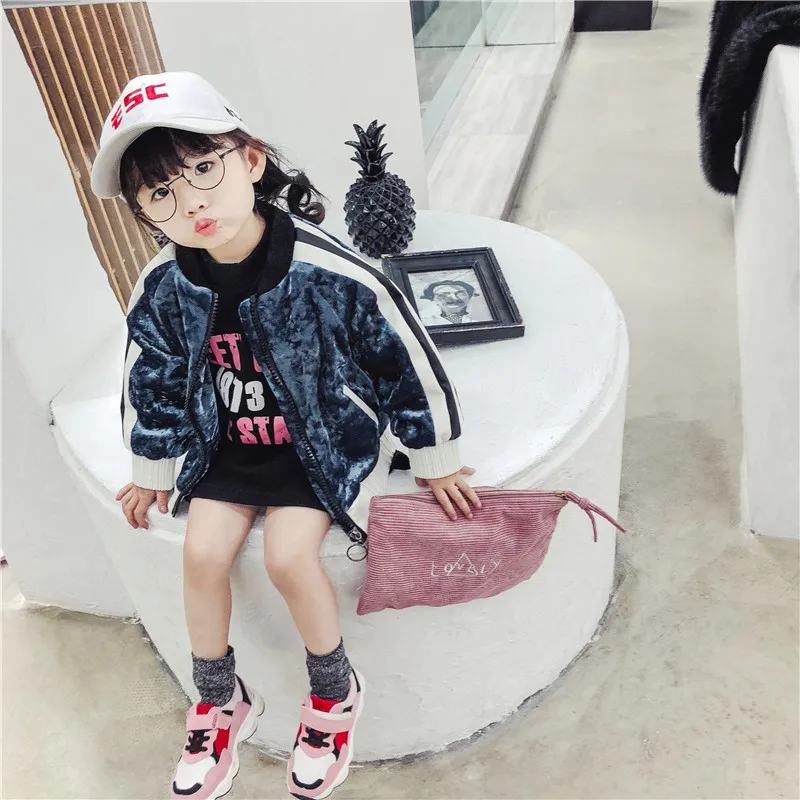

Children's jacket fashion baseball uniform jacket zipper cardigan casual middle child high-end spring jacket autumn new
