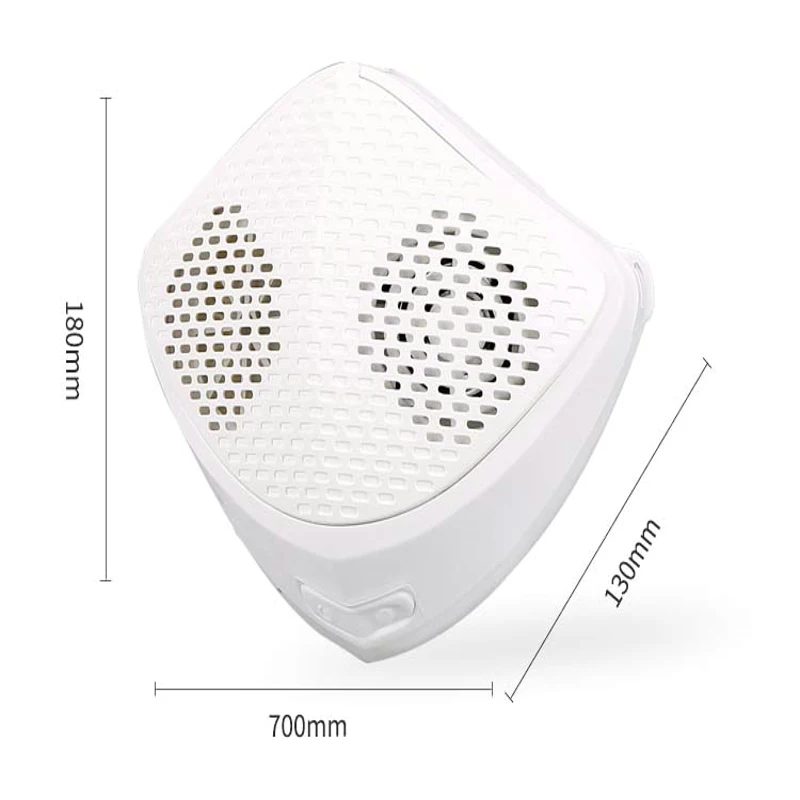 

Electric Double Fan Anti Fog Mask Electronic Masks Outdoor Respirator Pollution Filter Pm2.5 Dedicated Intelligent Sports