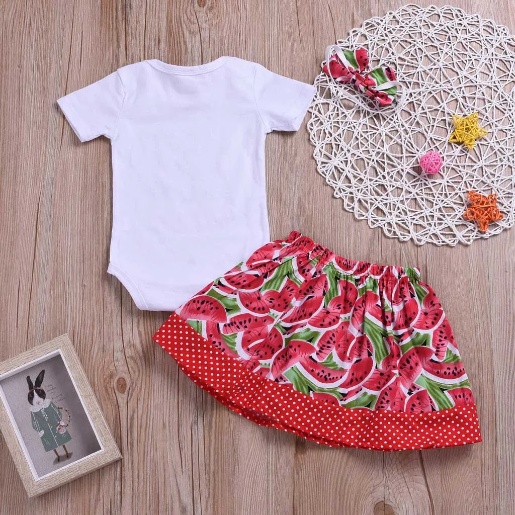 Модная одежда для маленьких девочек Vestido Menina Infantil комплект из 3 предметов