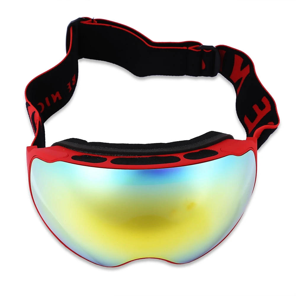 Nueva benice protección UV doble nieve snowboard Gafas lente anti-vaho esférica grande hombres mujeres esquí Gafas nieve Nueva benice protección UV doble nieve snowboard Gafas lente anti-vaho esférica grande hombres mujeres esquí Gafas nieve