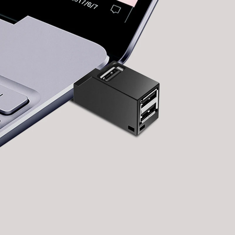 Powstro мини 3 Порты и разъёмы USB док-станция Usb 3,0 концентратор 2,0 Высокое Скорость PLC сплиттер для портативных ПК U дисковая карта считывания кода для мобильного телефона док-станция Usb