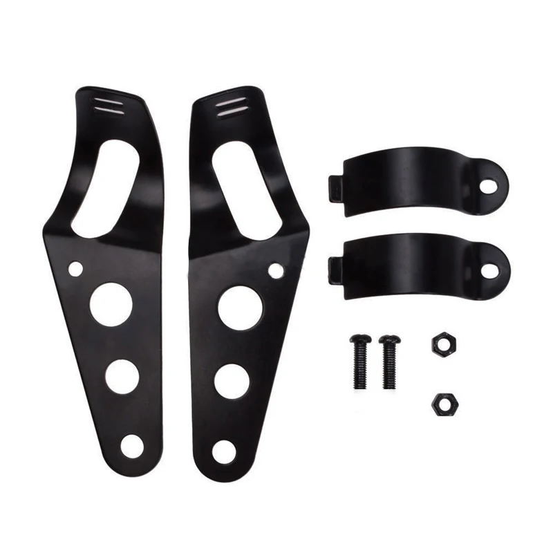 Nuoxintr 28MM-34MM Motorcycle Headlight Mount Bracket Fork For Honda Kawasaki Suzuki Yamaha Ducati Harley Triumph Norton BSA