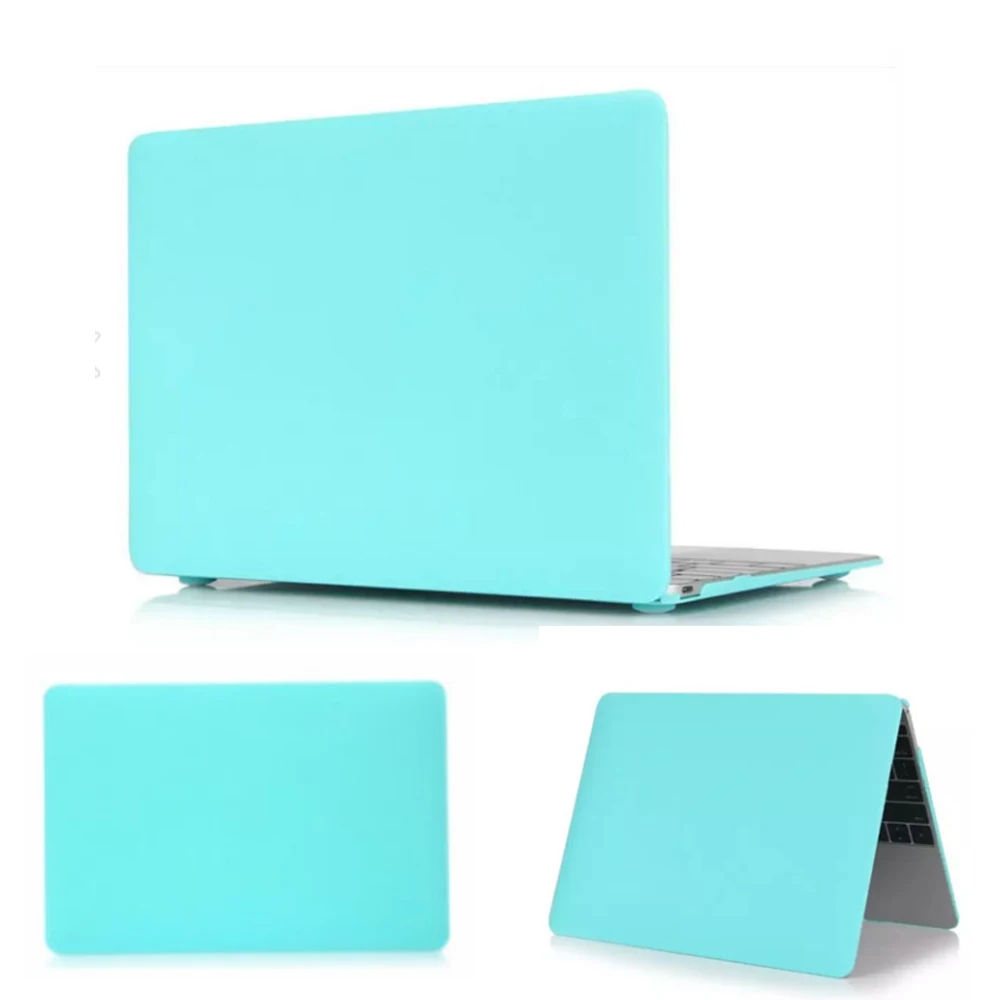 PU matte Tiffanyblue laptop case protective shell for macbook pro retina 13 15 Air 11 13 case notebook+keyboard cover