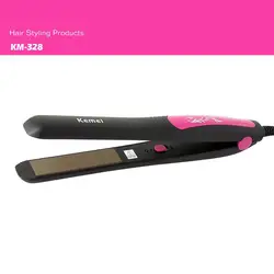 Керамический выпрямитель для волос Kemei KM-328 Flat Iron инструменты для волос Professional Выпрямитель для волос электрические утюги Прямая доставка