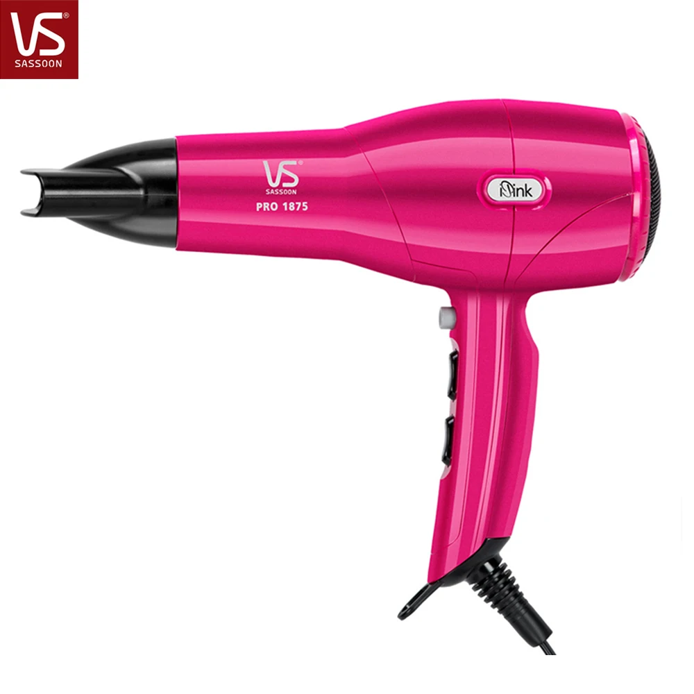 

VS 1875W High Power Practical Electric Hair Blow Dryer Hair Dryer Negative Ion Blow Dryer Electric Hairdryer Travel Home Salon