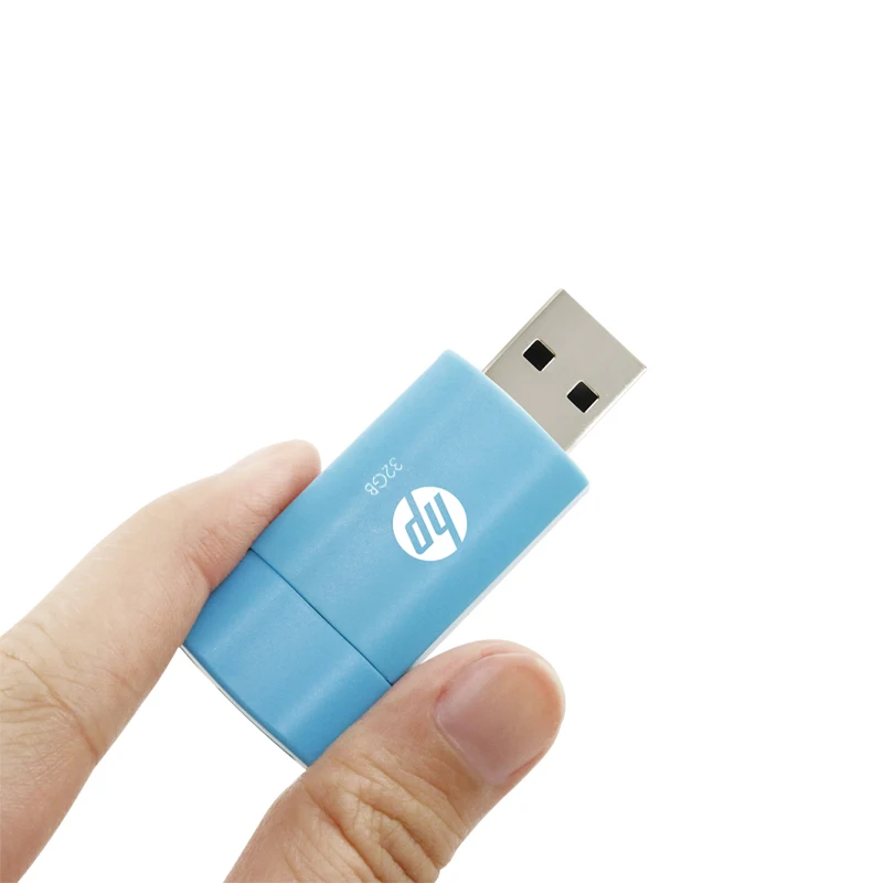 Оригинальная USB-флешка HP Pendrive пластмассовая синяя 32G V152W флеш-накопитель USB-накопитель мини-накопитель U дисковая флешка