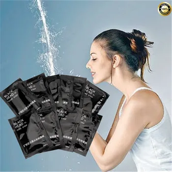 

2017 New 1 Step Easy to remove blackhead, Bamboo charcoal cosmetics facial face black head mask, acne charcoal sheet mask 6g/pcs