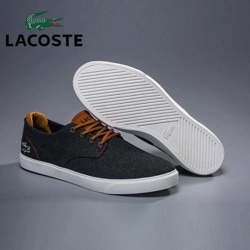 Lacoste 2019 Men Casual Shoes Men Sneakers Men Shoes Male Flats Breathable Convas Slip Spring Autumn Men's Running Shoes Lacoste 2019 Men Casual Shoes Men Sneakers Men Shoes Male Flats Breathable Convas Slip Spring Autumn Men's Running Shoes
