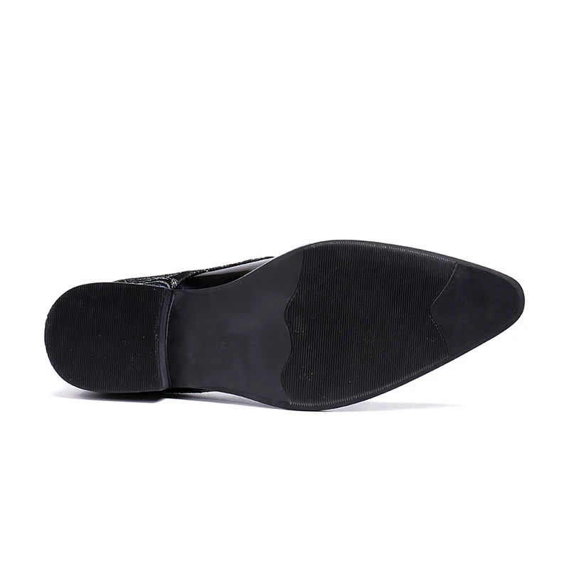 NX014 Новые черные кожаные туфли-оксфорды мужские модельные туфли свадебные итальянские туфли с острым носком
