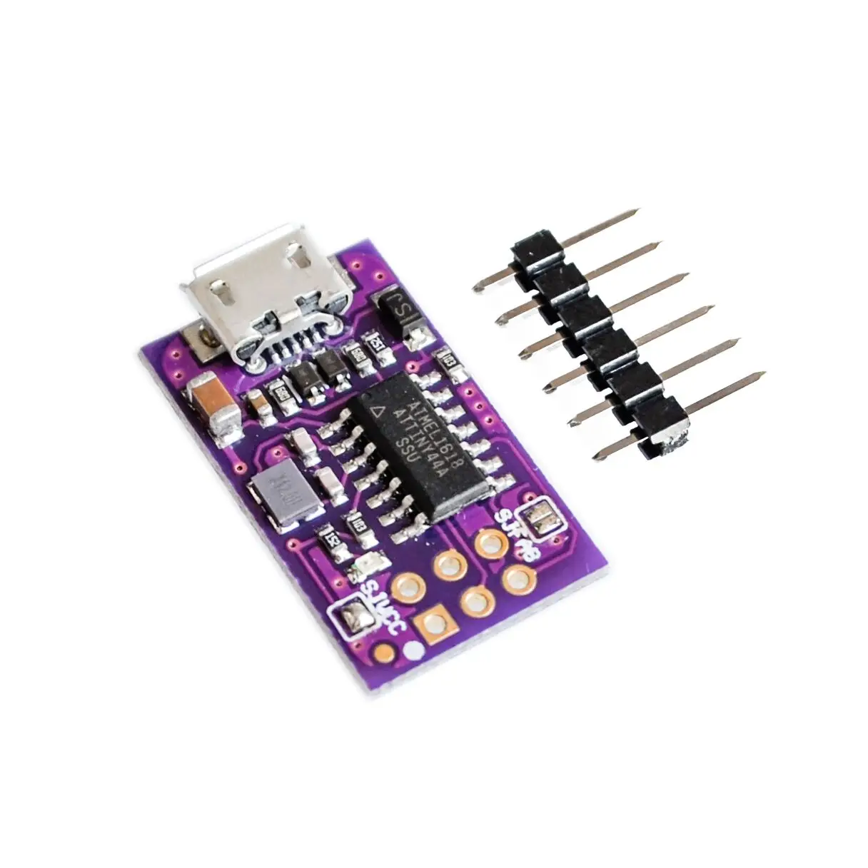 

5V Micro USB Tiny AVR ISP ATtiny44 USBTinyISP Programmer Module For Bootloader ISP Microcontroller ATTiny45 85