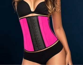 

Steel Bone Waist Corset Sexy Shaper Corset Women Latex Waist Cincher Slimming Shapewear Bodysuit
