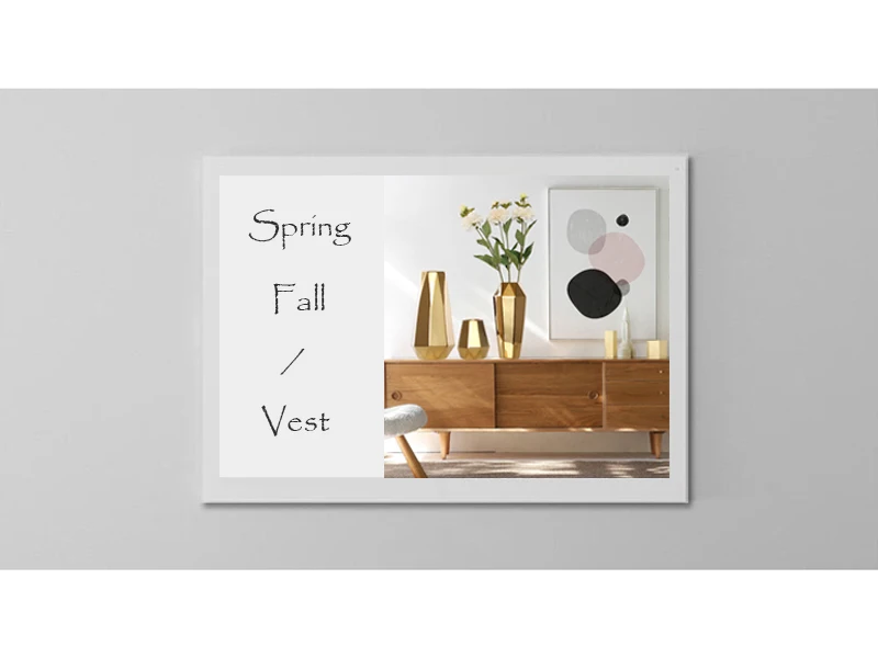 Spring, Fall - Vest