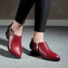 Pumps Thick heel EURope and America Sexy fashion Shoes Woman PU New 2016 high heel 4CM Thick heel EUR Size 34-43