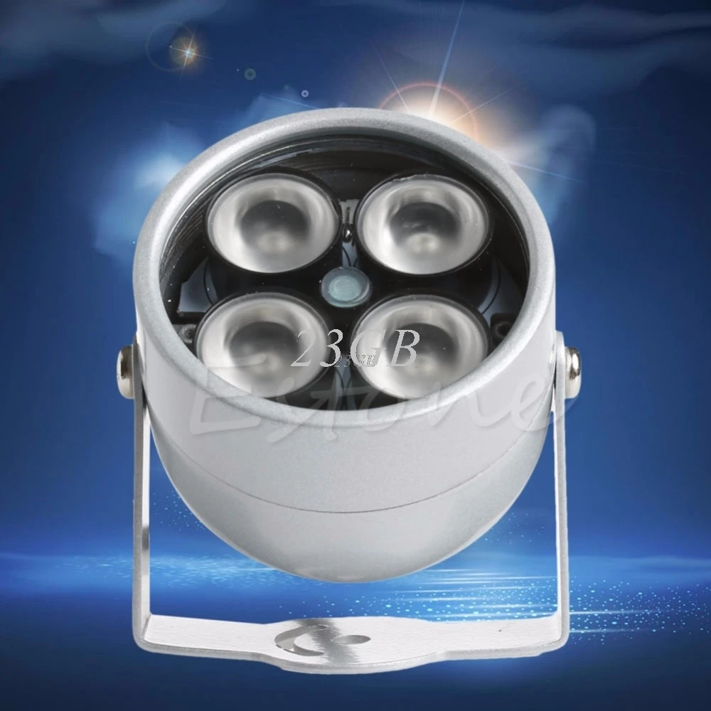 2017 NEW 4 LED Infrared Night Vision IR Light illuminator Lamp For IP