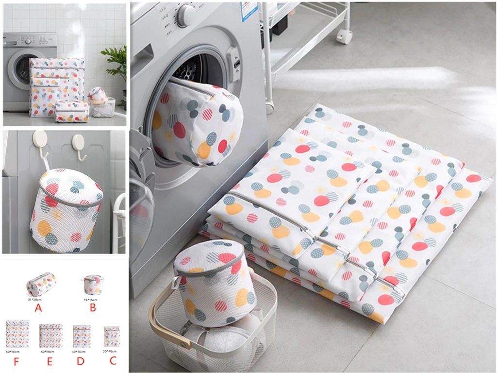 Clothes Washing Machine Laundry Bags Socks Bra Lingerie Underwear Mesh Net Washing Bag Pouch Travel Organizer Dropshipping