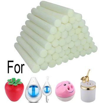 

Car Humidifier Sponges Refill Sticks Filter Wick Replacements 50-Pack for Pig Car Diffuser Strawberry Cat Aroma Humidifier