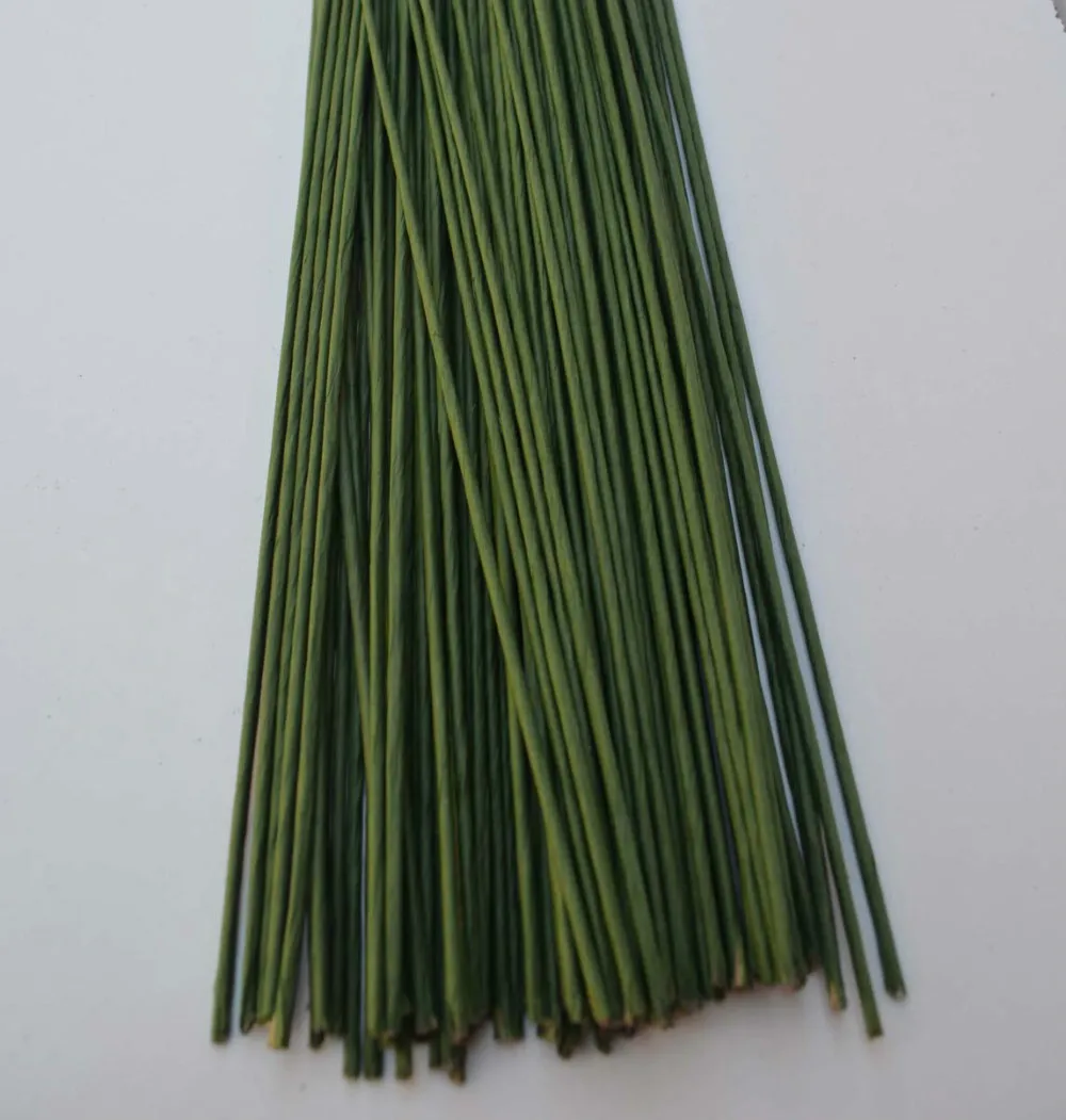 

50piece paper covered wire diameter 2mm Flower stem