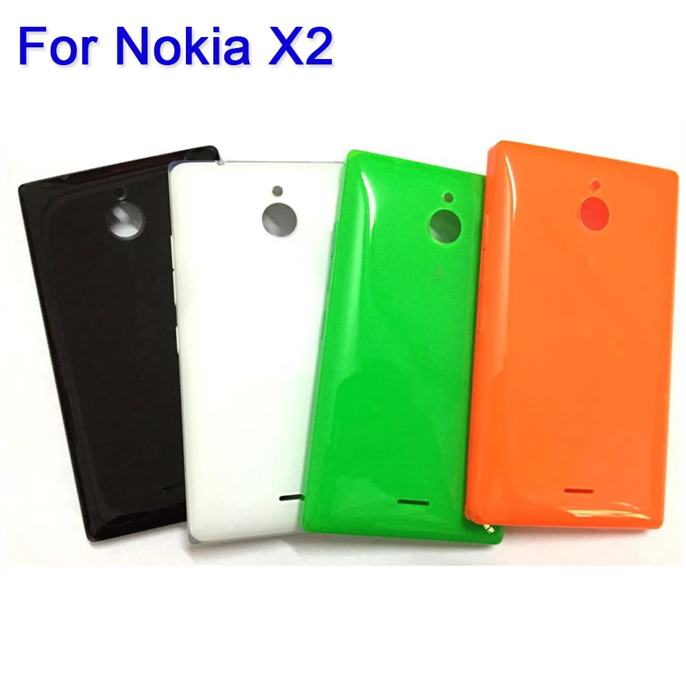 

Original Back Cover case Replacement for Nokia X2, Genuine Housing, Battery Cover for Nokia lumia X2, with side button