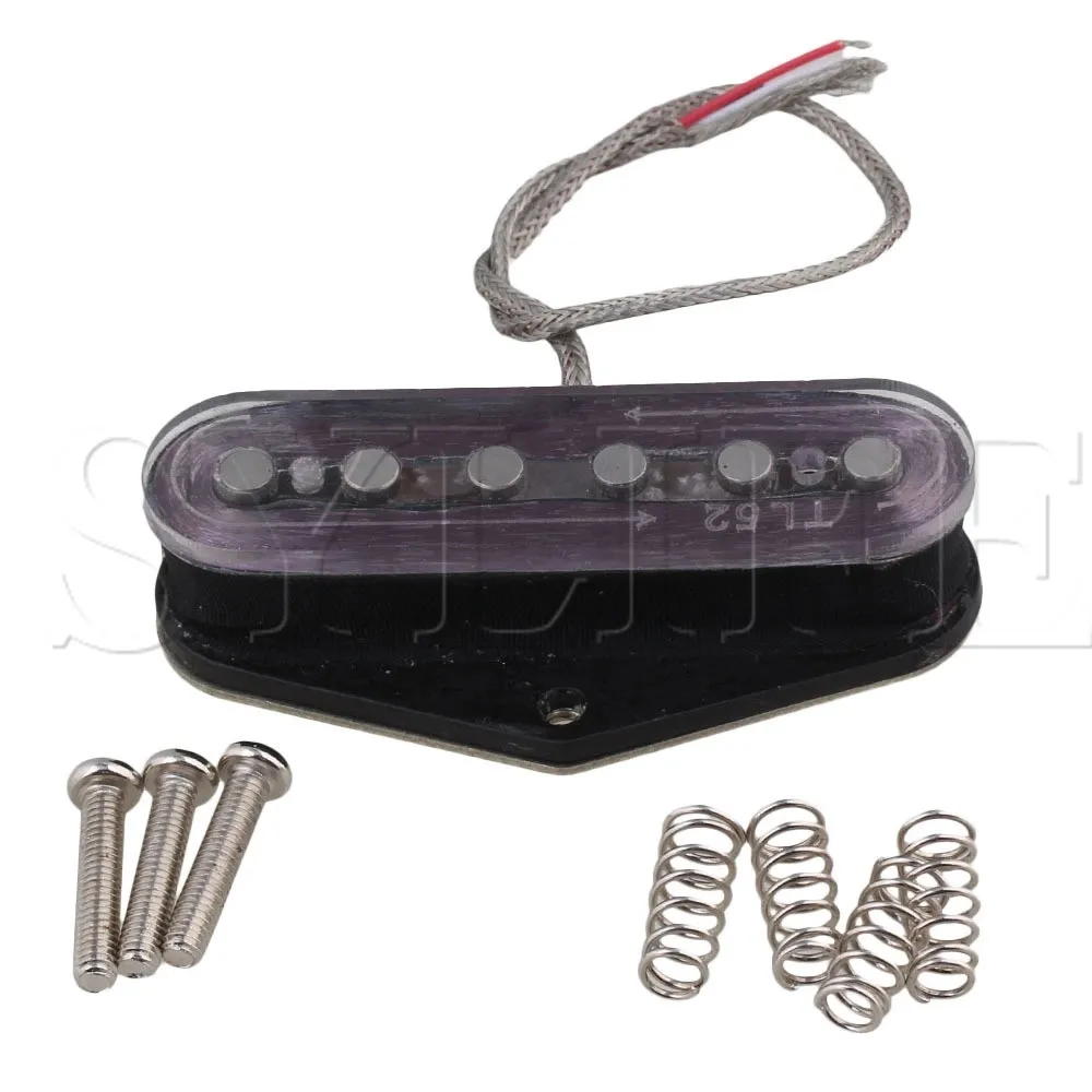 Humbucker Double Coil шеи Пикап 52 мм прозрачный для Электрогитары