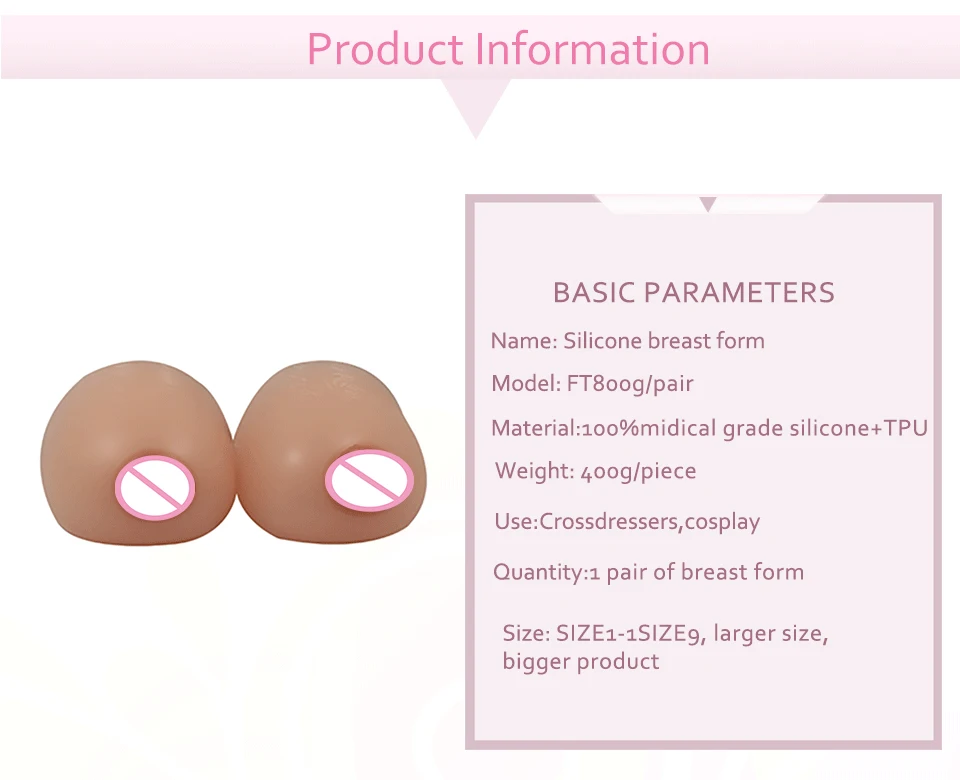 Komaynaly Silicone Fake Breast Water Drop Mastectomy Prosthesis Enhancers Forms (2)
