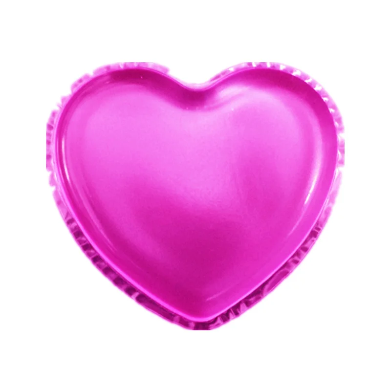 Moonbiffy горячий силиспонж блендер силиконовая губка пуф для макияжа для жидкой основы BB крем основы красоты - Цвет: Heart RoseRed