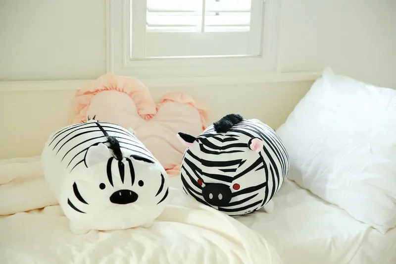 1 шт. 35 см-45 см Симпатичные Тигр Зебра Плюшевые Животные игрушки плюша Свинья Рот зебры подушки-игрушки подарки на день рождения для девочек