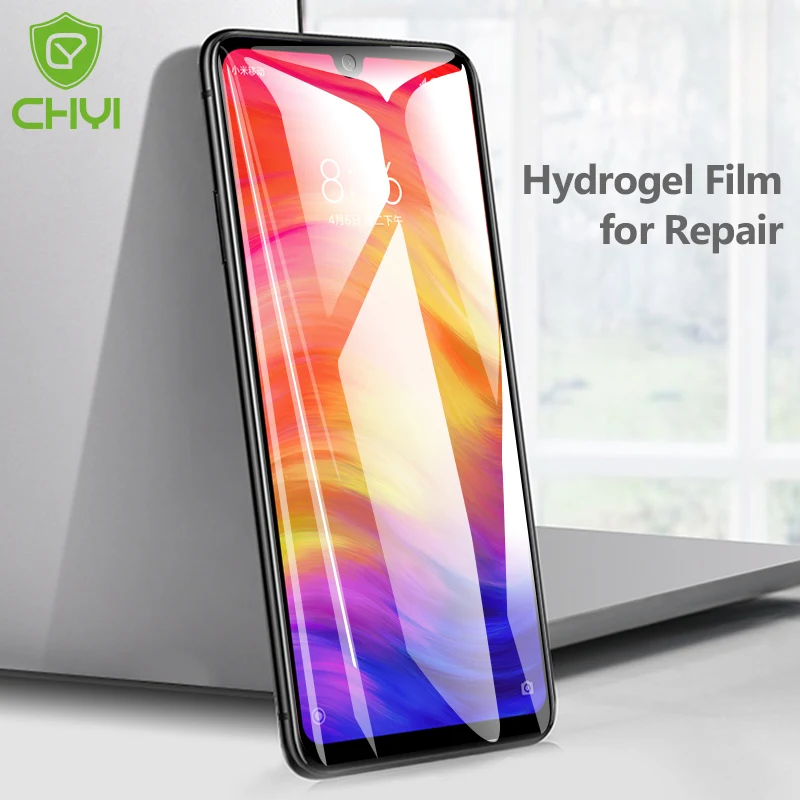 Изогнутая 3d пленка CHYI для Xiaomi Redmi Note 7S 7A K20 Pro защитная экрана с полным покрытием