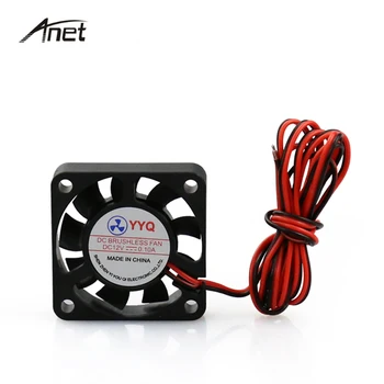 

Anet 5pcs/lot 3D printer Parts Radiator Fan 40*40 DC 12V 0.1A Cooling Fan for MakerBot RepRap UP Mendel I3 Printer