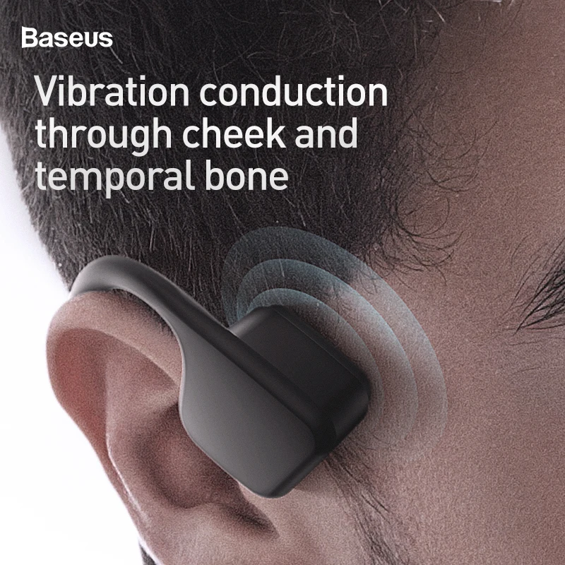 Bluetooth наушники Baseus BC10 с костной проводимостью 5 0 беспроводные микрофоном