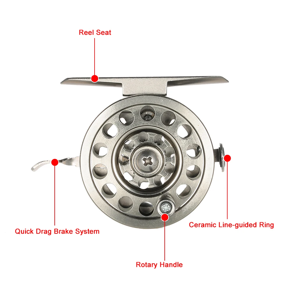 Рыболовная катушка для ловли нахлыстом 49 5 мм 59 мм|fly fishing reel|fishing reelfishing wheel |