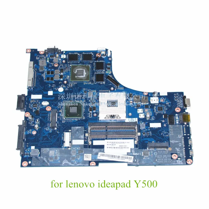 

NOKOTION QIQY6 NM-A142 11S90002673 Main board For Lenovo ideapad Y500 15.6 laptop motherboard GeForce GT650M DDR3