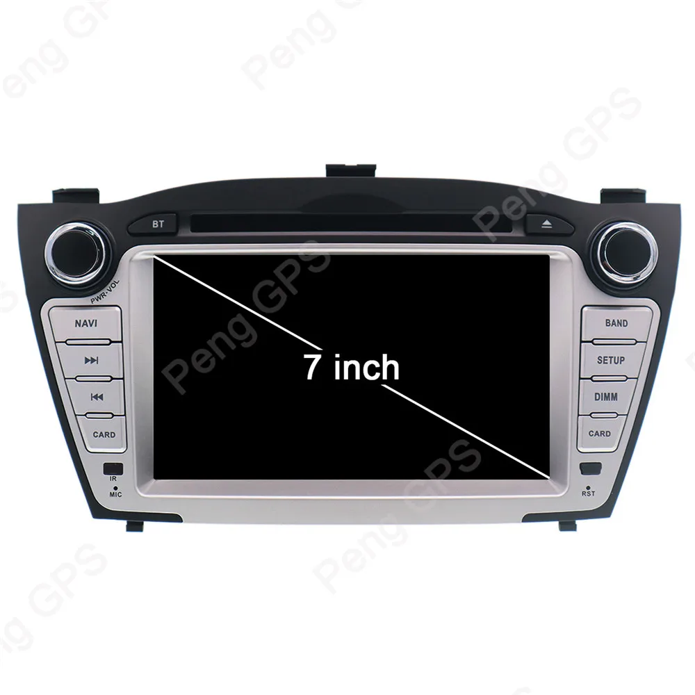 Discount 2 Din Car Radio Android 9.0 System for Hyundai Ix35 2009-2015 CD DVD Player GPS Navigation Supports Amplifier 7" IPS Screen Unit 4