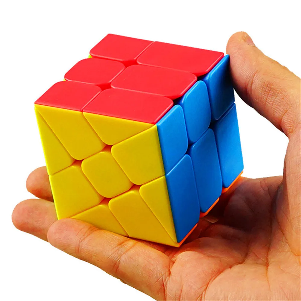 MOYU ветро-огненное колесо 3x3x3 профессиональный скоростной магический куб быстрый ультра-Гладкий 3x3 скоростной конкурсный Интеллектуальный Головоломка Куб детские игрушки