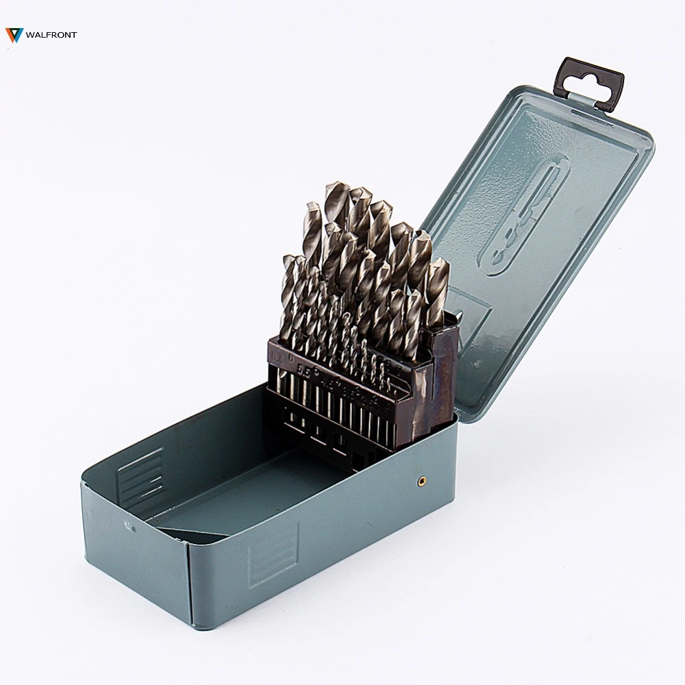 25pcs/set High Speed Steel Twist Drill Bits Set 1 13mm Drilling Bit
