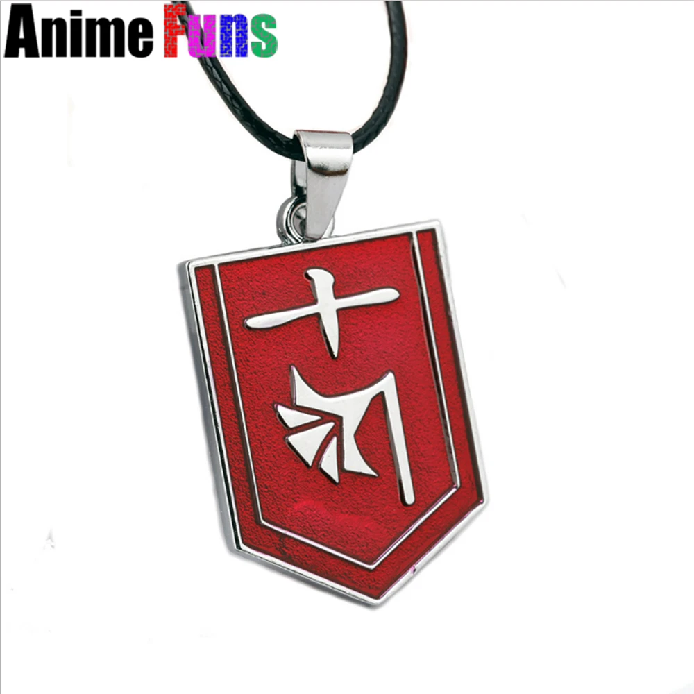 Anime Bleach Hitsugaya Toushirou Symbol Choker Necklaces Pendant statement necklace Charm Cosplay Jewelry Birthday Gift | Украшения и