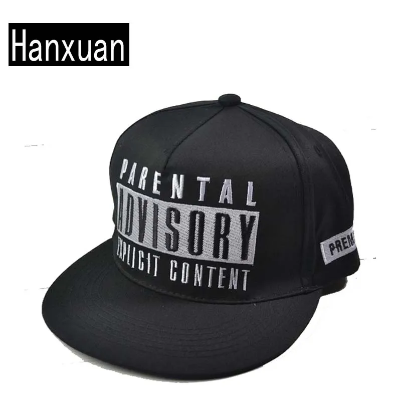 

2014 Fashion new men cap embroidery letter hiphop cap parental advisory male women's baseball cap