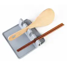 Силиконовые коврики ложка Pad шпатель кухонная салфетка-подставка пособия по кулинарии инструменты сушилка для посуды