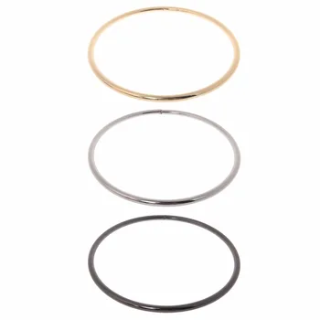 

12.5cm Metal O Ring for Webbing Belt Buckle Handbag Strap Bag Accessories