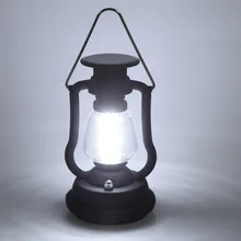 120 Lumens Portable Solar Charger Lantern Emergency 16 LED Camping Lantern Waterproof Rechargeable Hand Crank Light