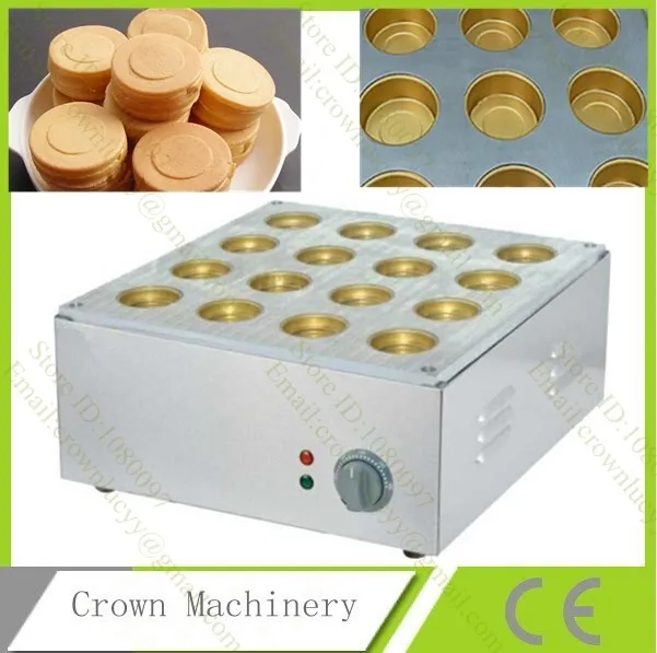 

Electric Commercial Use 16pcs Red Bean Waffle Baker Maker Machine