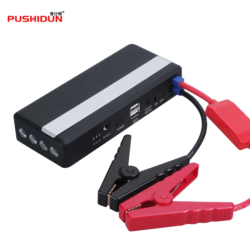 PUSHIDUN Car Booster Emergency Car Jump Starter Car font b Battery b font High Power with
