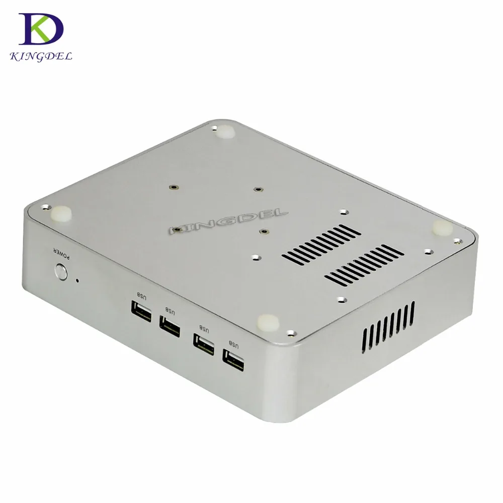  Kingdel Skylake Core i5 Mini PC DDR4 32GB RAM i5 6260U 3.1GHz Fanless Gaming Computer Intel Iris Gr