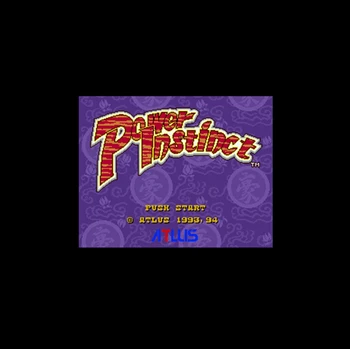 

Power Instinct NTSC Version 16 Bit 46 Pin Big Gray Game Card For USA Game Players