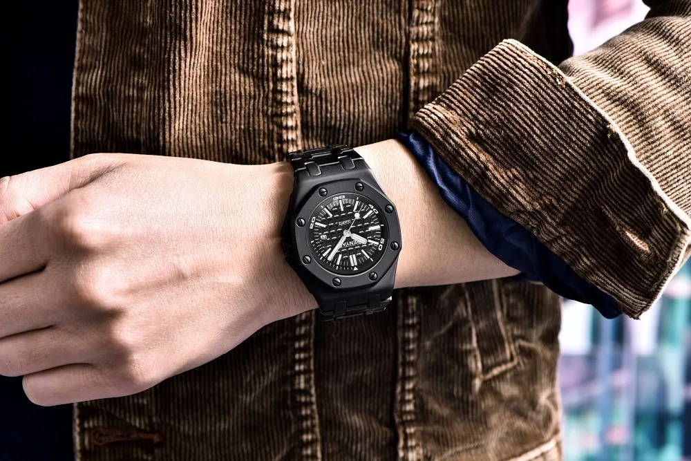 Новый BENYAR Модные мужские наручные часы мужской 2019 лучший бренд класса люкс кварцевые часы для мужчин повседневное непромокаемые